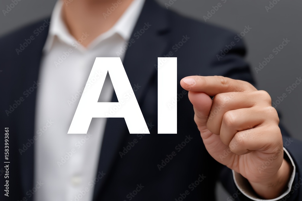 Poster close up ai virtual assistant interacting with daily gadgets, modern life enhanced by artificial int