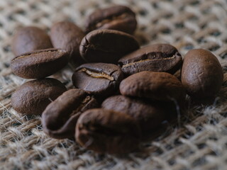 Mass Coffee Bean Background Pattern