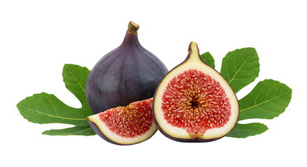 figs on a white background