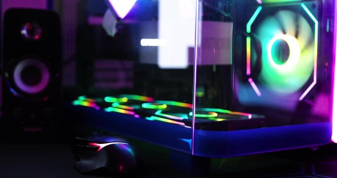 RGB Gaming PC With RTX 4090 4K