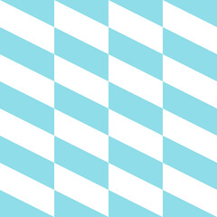 Geometric design featuring light blue and white stripes, ideal as a background or pattern element with a modern aesthetic.