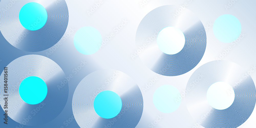 Poster gradient abstract background with circular line patterns. vector illustration.eps10