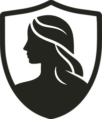 Elegant Face Beauty vector featuring minimalist lines, soft colors, and floral accents — perfect for cosmetics, spa, or skincare branding.