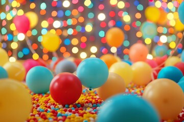 Colorful Balloon Celebration