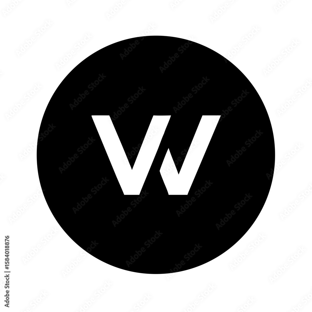 Fototapete metallic glossy web button, a black 3d internet symbol with text for online service and vip support