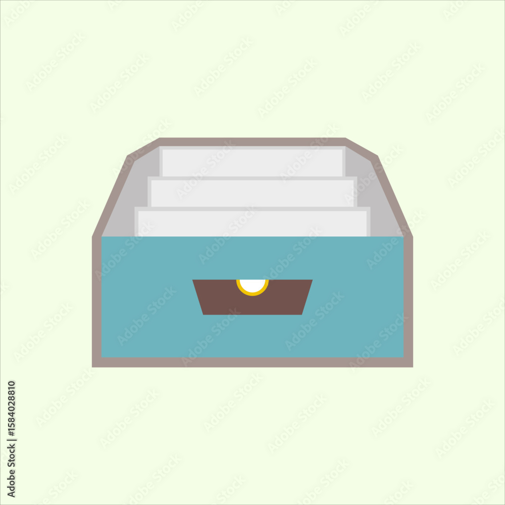 Fototapete archive icon. icon related to design elements. suitable for web site, app, user interfaces,element, 