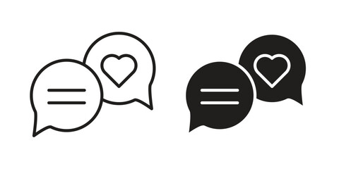 Social media icon concept for infographic, website or app.