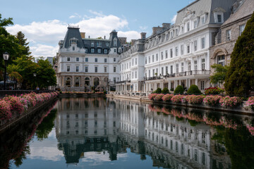 Fototapeta premium explore breathtaking summer landscapes and nature across unique cities in canada focusing specifically on