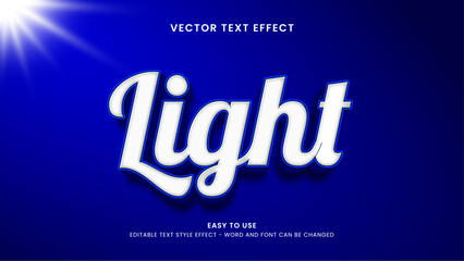 light editable text effect light editable 3d text 