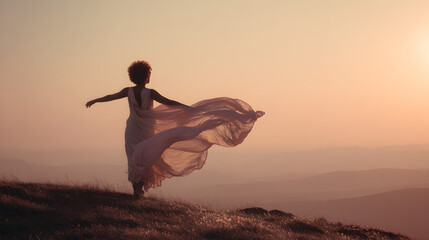 A woman in the wind, Freedom