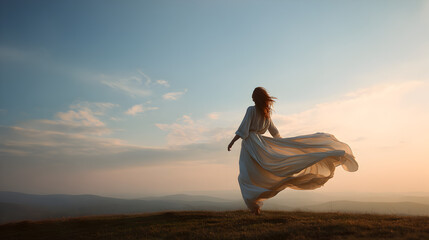 A woman in the wind, Freedom