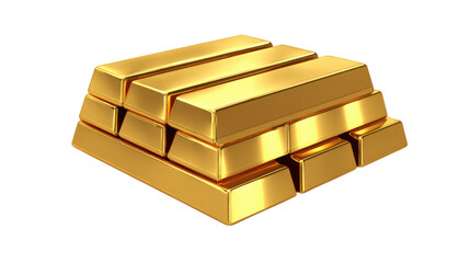 Red and Gold Chinese Lantern on Transparent Background