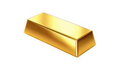 Orange Padlock 3D Render on Transparent Background