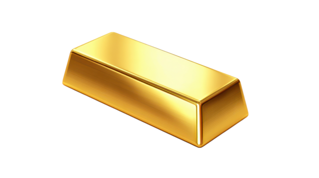 Orange Padlock 3D Render on Transparent Background