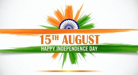 Happy Independence Day India 15th August Celebration Graphics