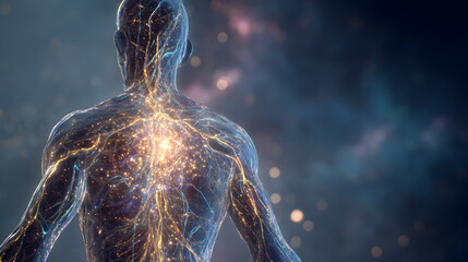 Energy flow through body