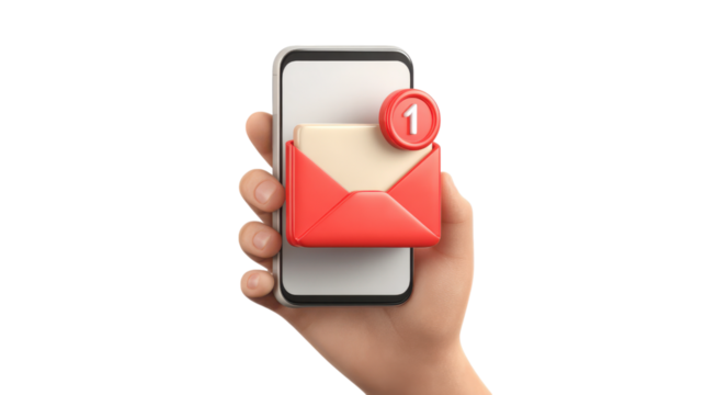 Pink Play Button Icon on Transparent Background