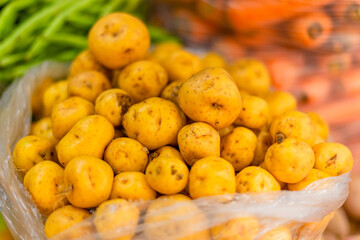 Yellow creole potato for sale