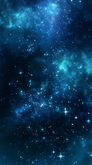 Fototapeta premium bule deep space stars