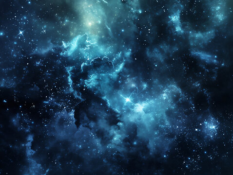 the perfectly creator of space nebule stars