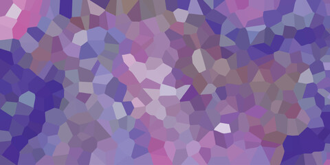 Abstract mosaic background displaying a range of purple hues with modern geometric shapes for creative designs