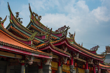 chinese temple roof