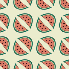 Watermelon Pattern Design