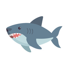 Fototapeta premium shark vector illustration