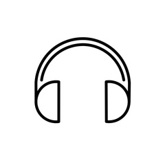 music icon button. listening to music icon. relaxing music vector design. audio icon.