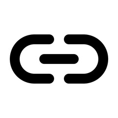 Link H - Simple Minimalist Modern Icon for UI Apps