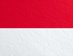 画用紙に印刷されたインドネシアの国旗の背景