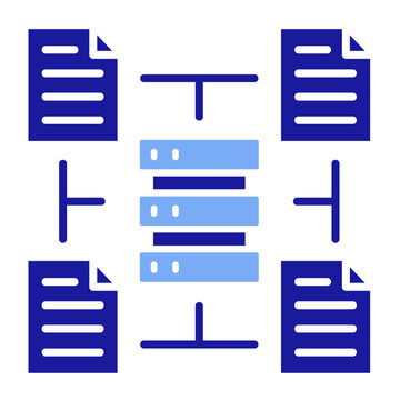 Big Data  Icon Element For Design
