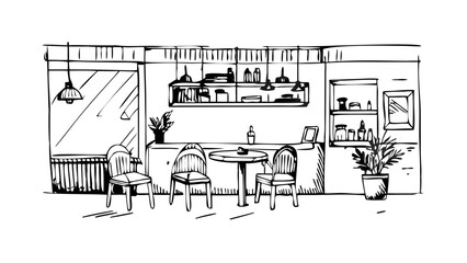 Obraz premium interior of a house