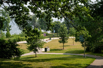 View of Tannery Park in Oakville.