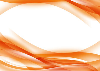 FRAME BORDER MODERN YELLOW ORANGE WAVE ABSTRACT BACKGROUND
