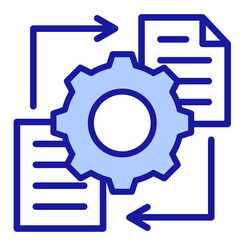 Data Sharing  Icon Element For Design
