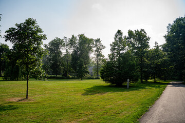 View of Coronation Park in Oakville.