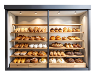 Modern Artisan Bakery with Glass Display