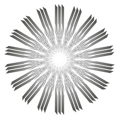 Obraz premium Abstract radial explosion. Dynamic line burst. Concentric Vector pattern. Modern graphic element.