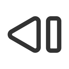 Simple Modern Outline Icon - UI Icon Outline icon for Button