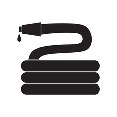 water hose flat icon vector