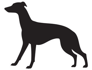 GREYHOUND DOG SILHOUETTE