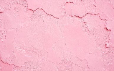 Obraz premium ピンクの壁の背景テクスチャ