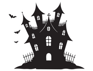 HAUNTED HOUSE SILHOUETTE