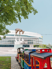train in the Quebec City