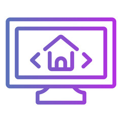 computer Gradient icon