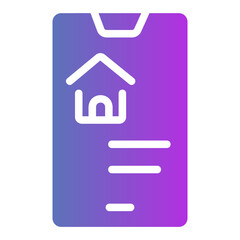 smartphone Gradient icon