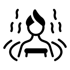 sauna Solid icon