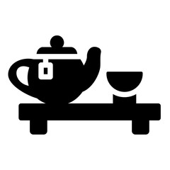 tea pot Solid icon