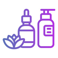 essential oil Gradient icon